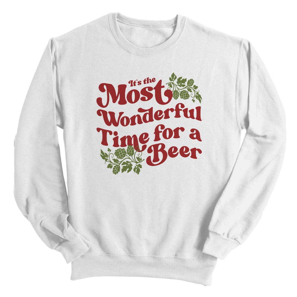 Let's Get This Thread - Wholesale Screen Printed T-Shirt - Women's - It's The Most Wonderful Time for a Beer7