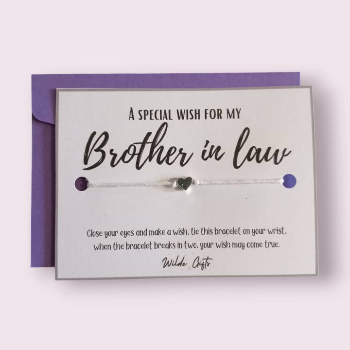 A special wish - Brother in law for wholesale by Wilde Gifts UK
