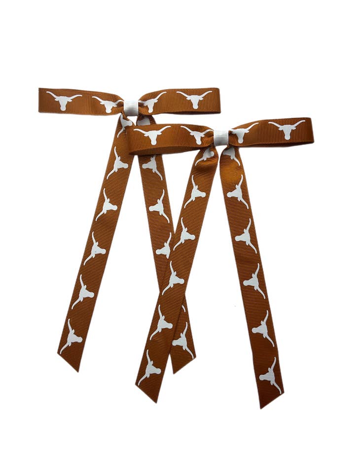 Mini Cheer Bow Pair 2 pack #23 for wholesale by USA Licensed Bows and Accessories