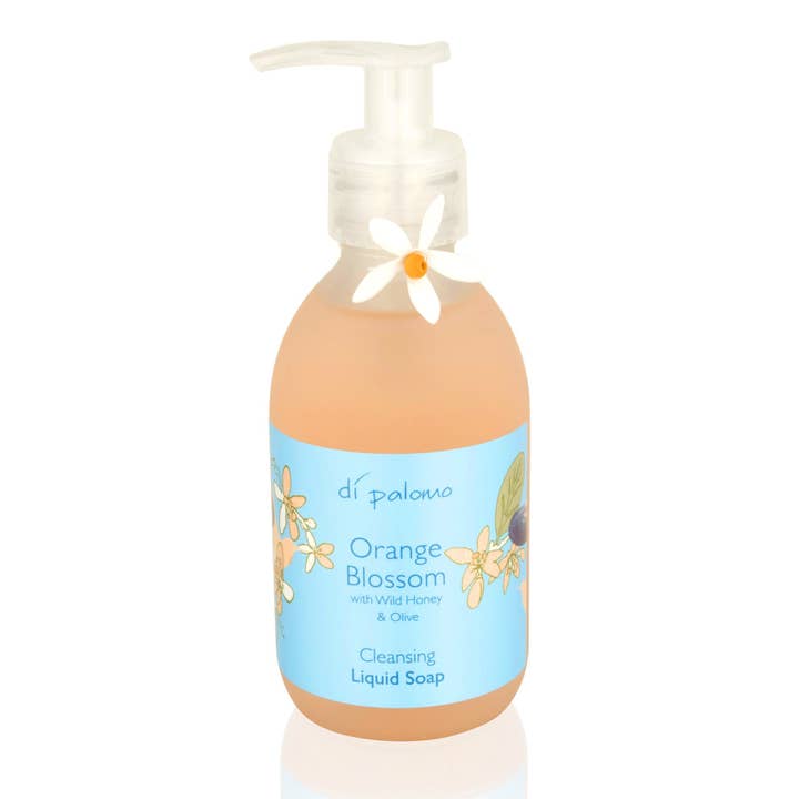 Orange Blossom flytande tvål 225ml för wholesale av Flame & Fragrance Ltd