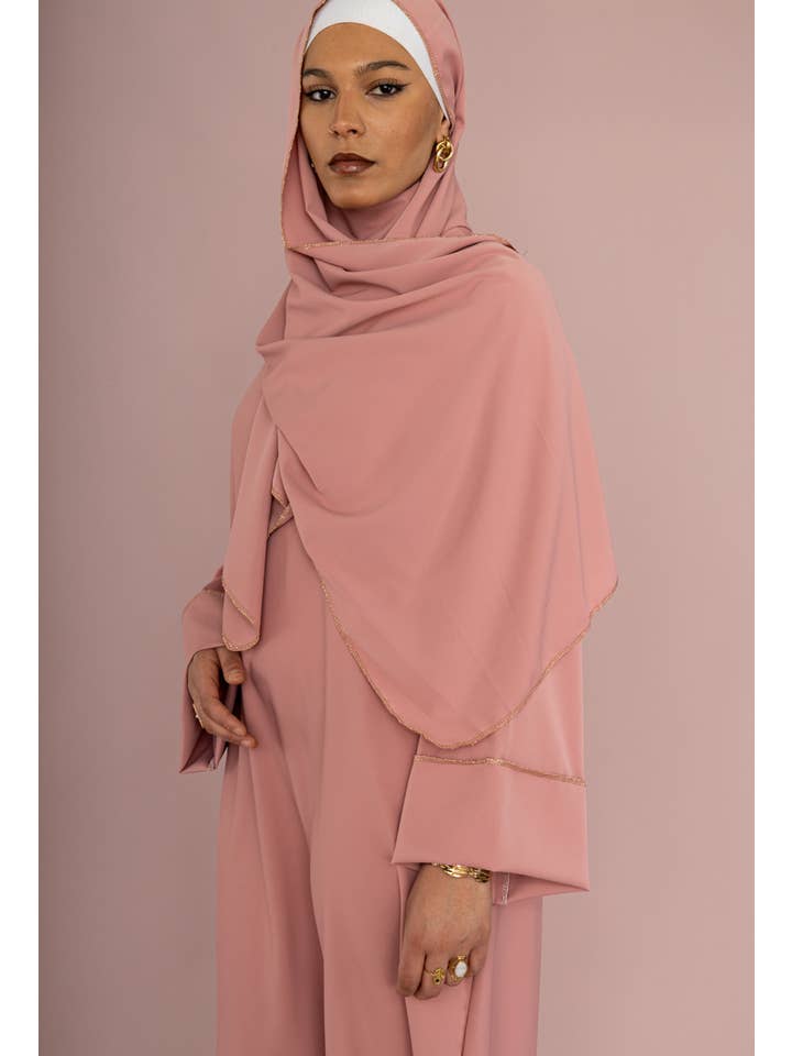 IDEAL OUTFIT - Wholesale Kaftan - Women's - Medina silk abaya for women ref:2377pk17