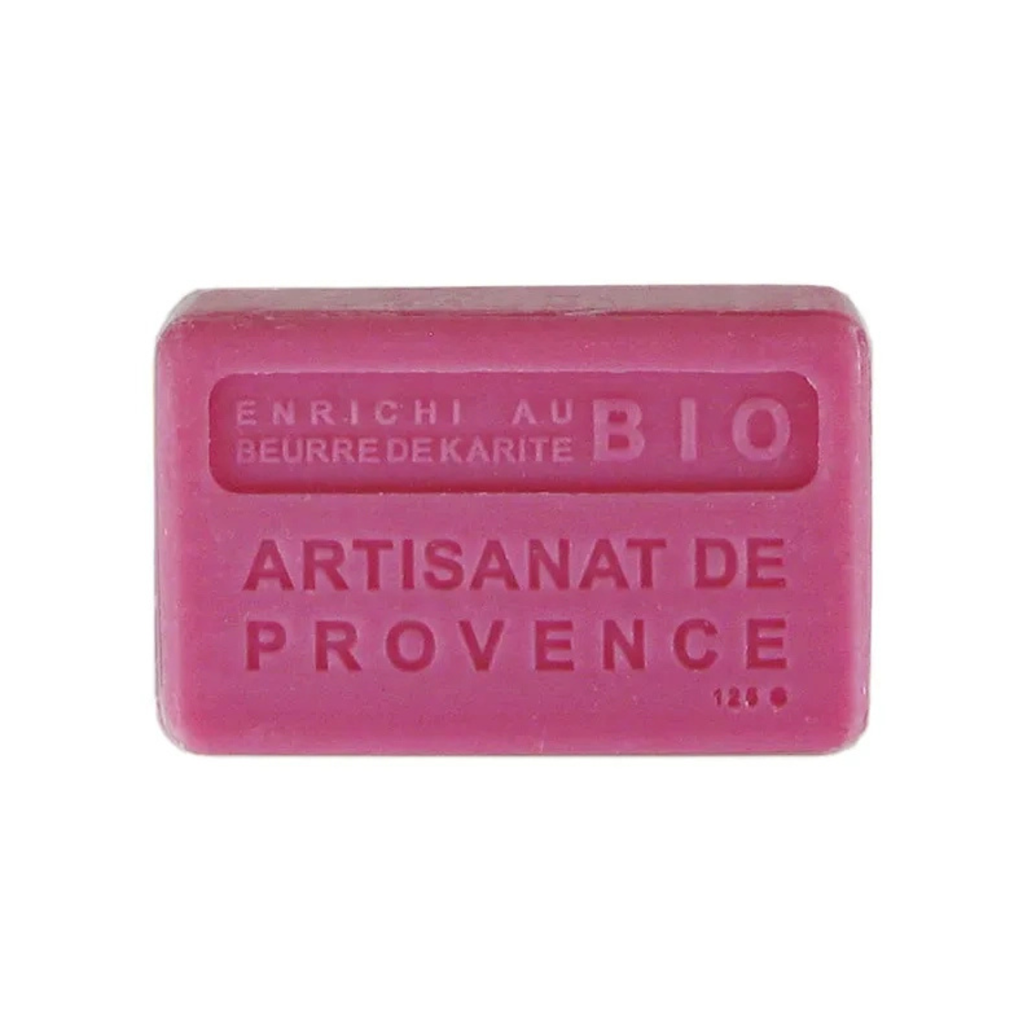 FAIRSAVONT eG. - Wholesale Bar Soap - Marseille Soap 125 g – Raspberry Scent (Savon de Marseille)1
