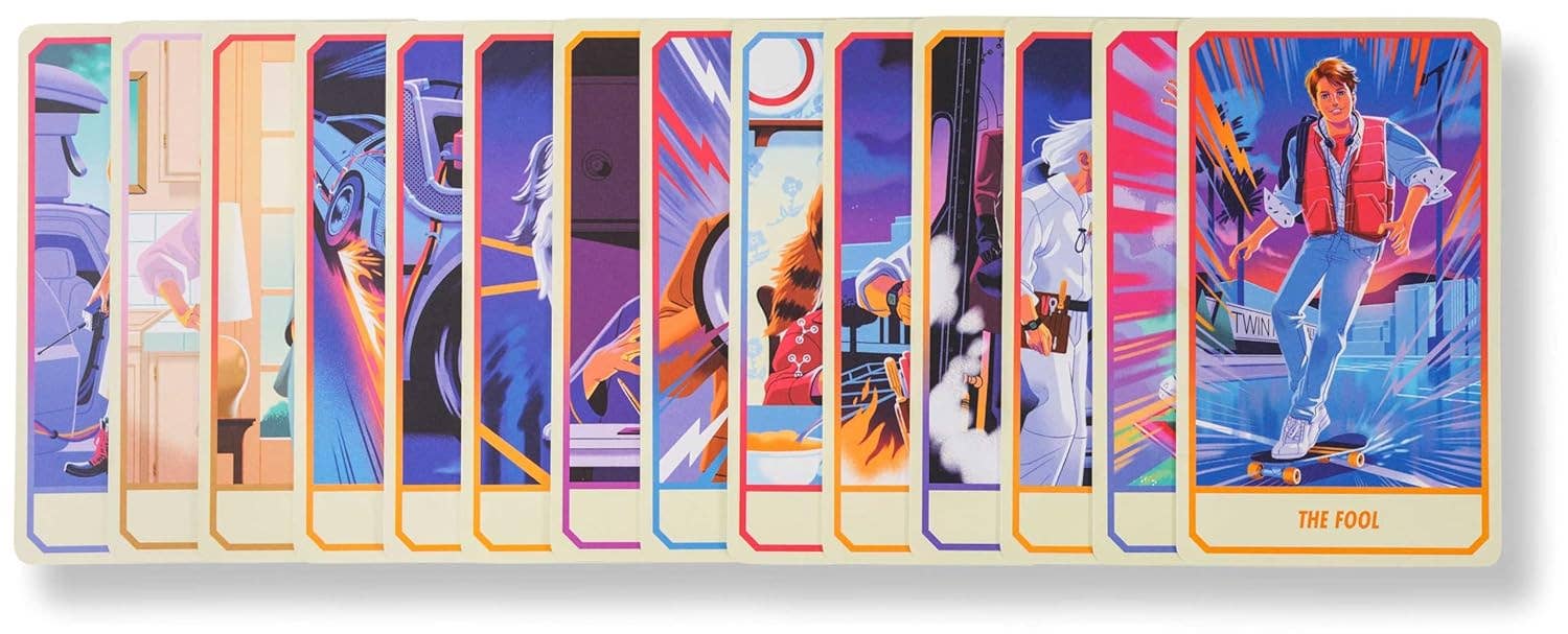 Cardshouse - Wholesale Tarot Cards - Back to the Future Tarot Cards Deck Insight Editions11