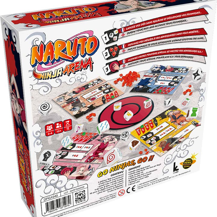 Japanime Games - Wholesale Board Game - Naruto Ninja Arena - NEW FORMAT! - Boardgame1