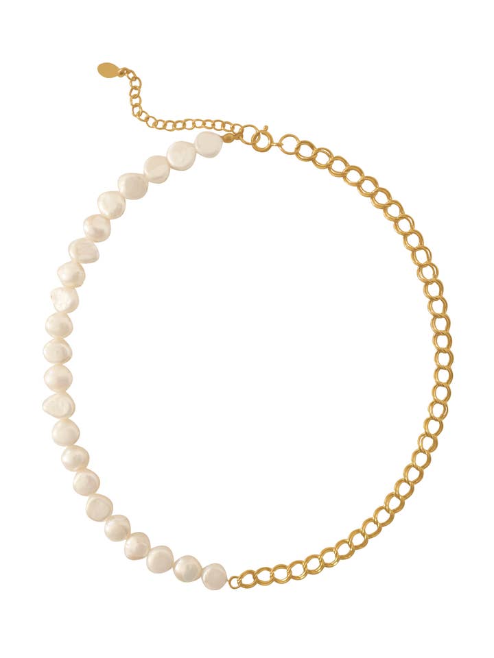 Perla Half Chain (Gold) for wholesale by DE CÉA