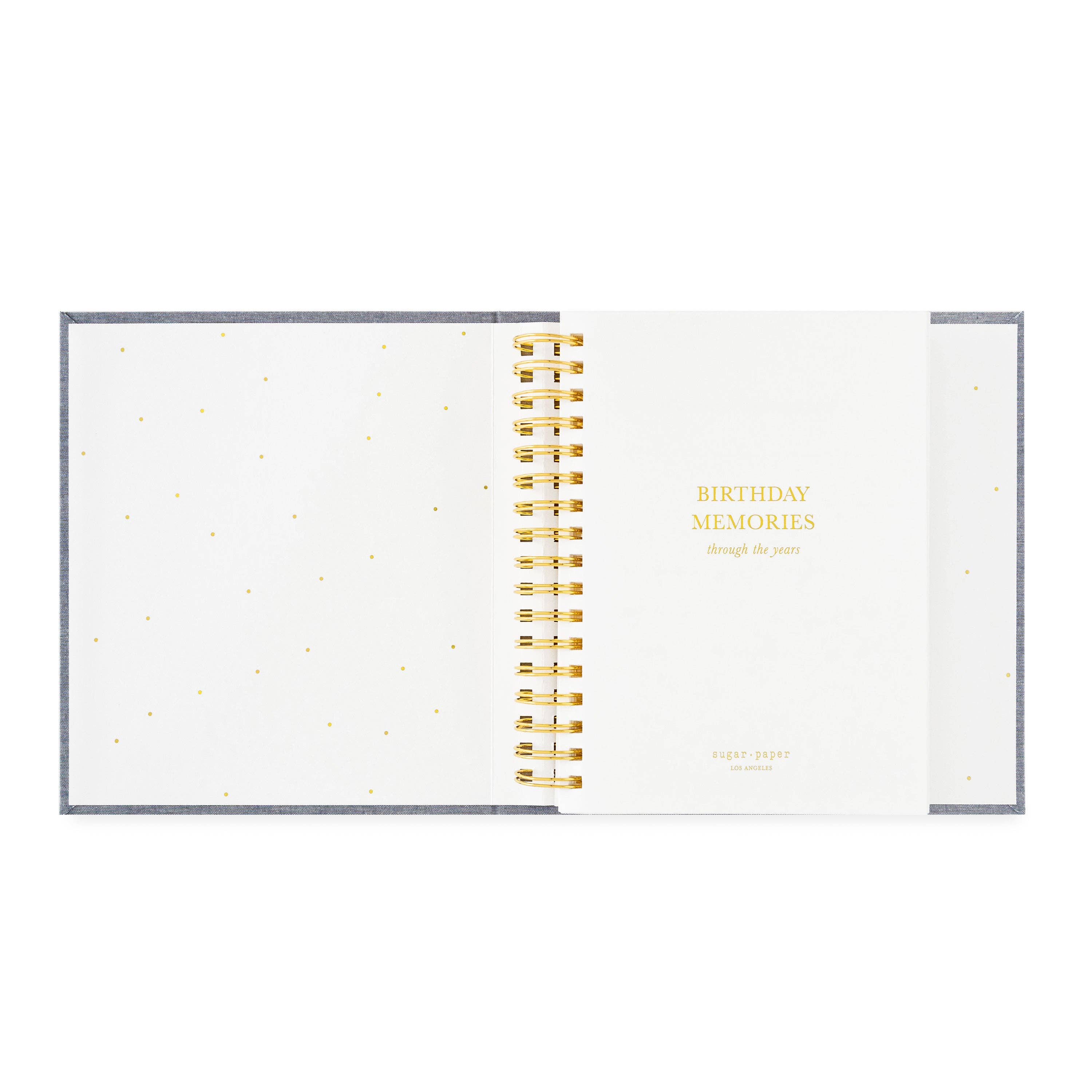 Sugar Paper - Wholesale Memory Book - Kids & Baby - The Birthday Book, Rose Linen2