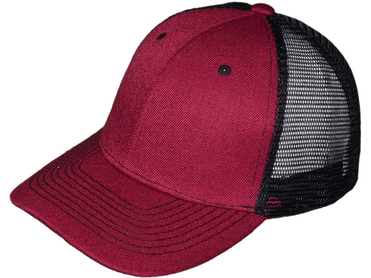 Buck Wholesale - Venta al por mayor Gorra trucker - Unisex - Gorras de camionero en blanco - Gorras BK de malla estructurada80