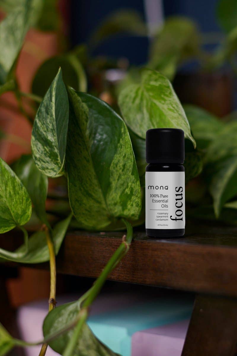 MONQ - Wholesale Aromatherapy Lotion/Oil - Focus Essential Oil Bottled Blend Aromatherapy1