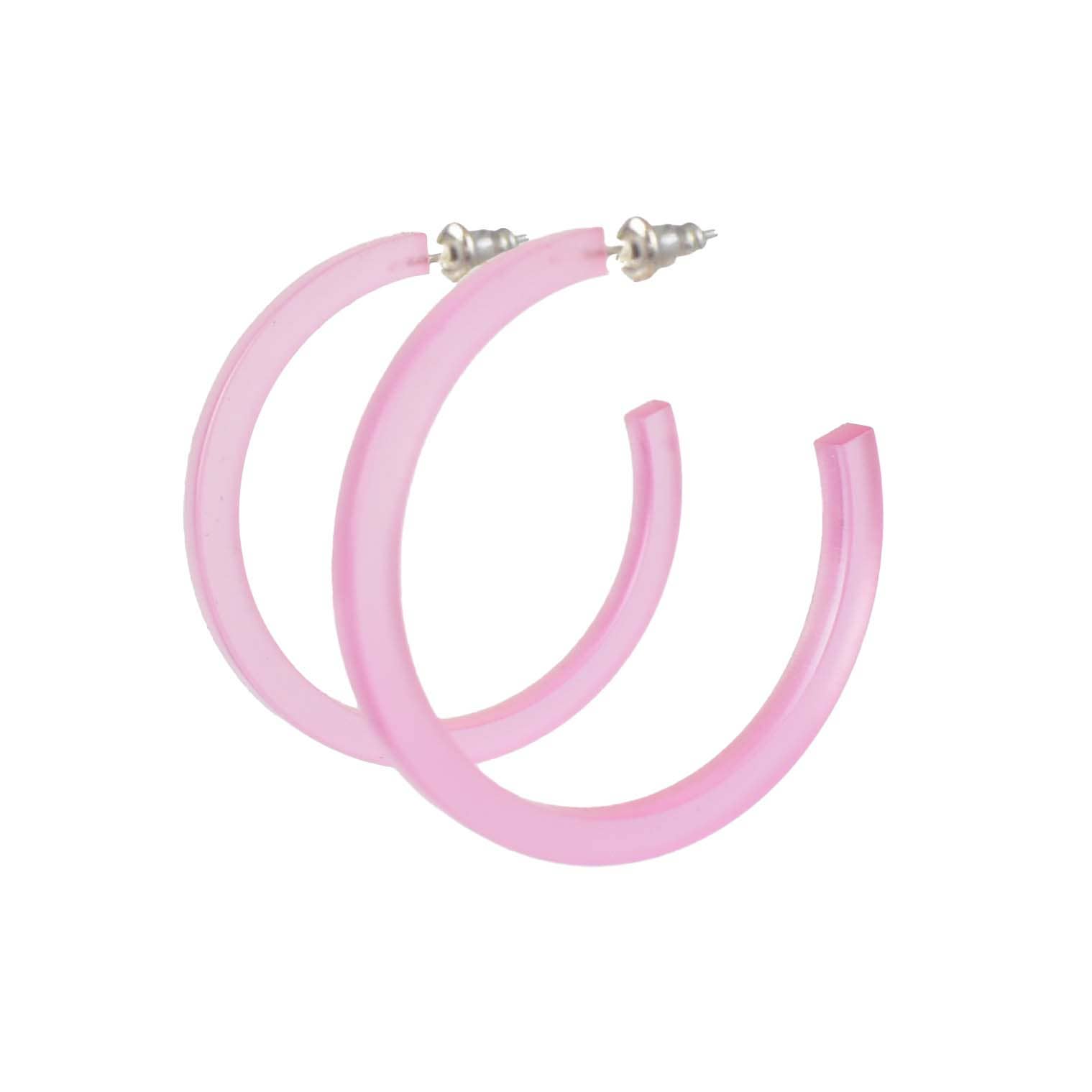 The Paper Dress – wholesale Hoop earrings – Colorful Lightweight Acrylic Hoop Earrings79
