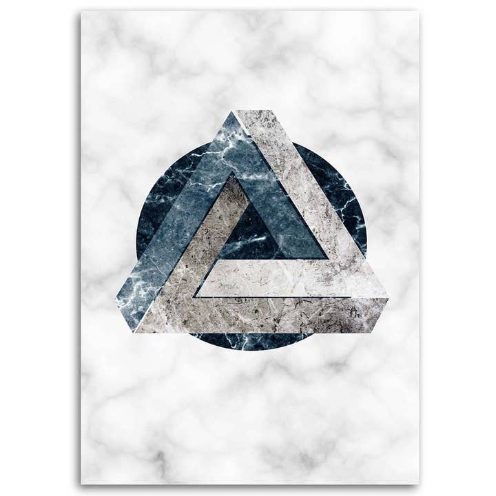 Dekorativ panel, Geometrisk abstraktion - Marmor, 1 panel för wholesale av Motivartdesign