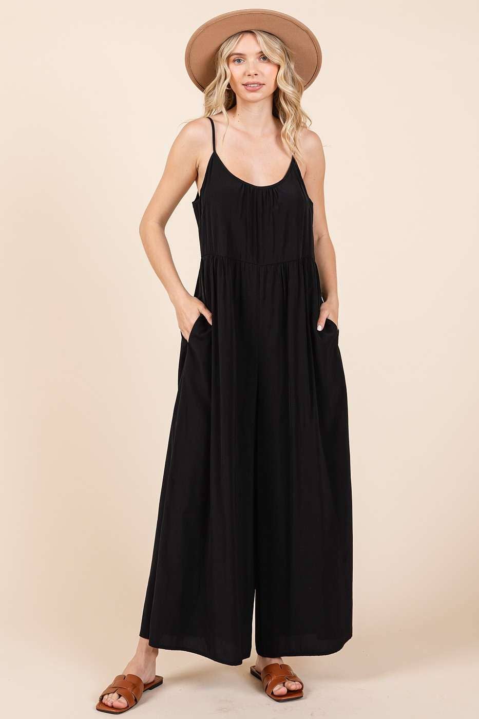 mittoshop – wholesale Jumpsuit - Dam – BRED ÄRMLÖS JUMPSUIT MED LÅNG HALS15