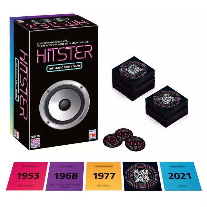 Master Toys & Novelties Inc. - Wholesale Board Game - Hitster The Music Party Board Game Fun Music Quiz Game