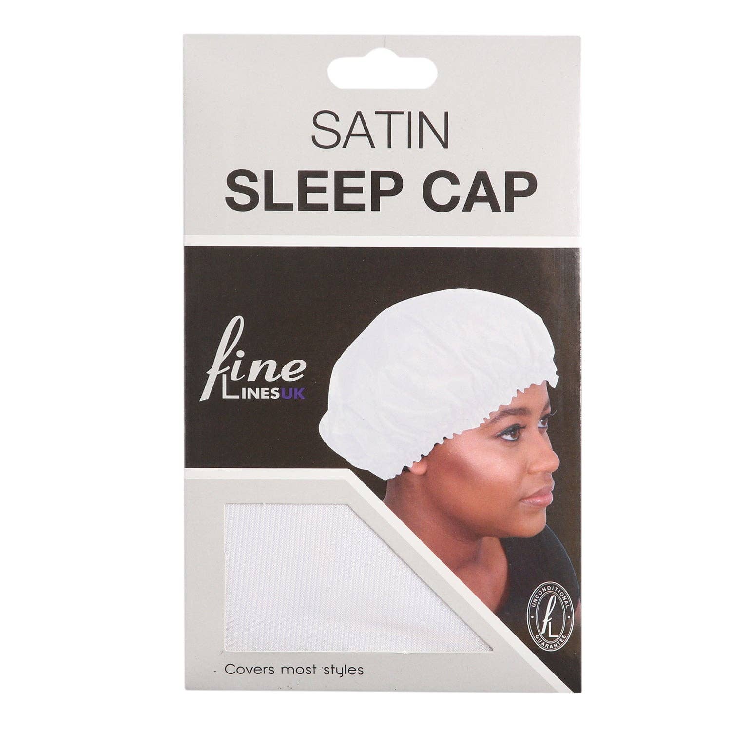 Fine Lines (UK) Ltd – wholesale Sleep cap / bonnet – women's – Satin Sleep Cap - Assorted Colours Pack of 122