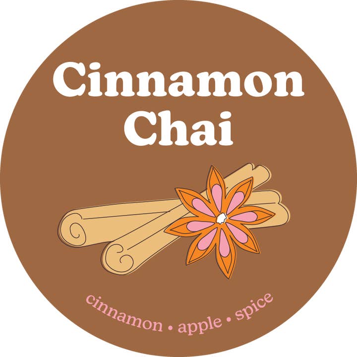 Cire fondue à la cannelle et chaï - Boîte écologique (4 oz) ou sachet de 8 oz pour la vente par Happy Wax