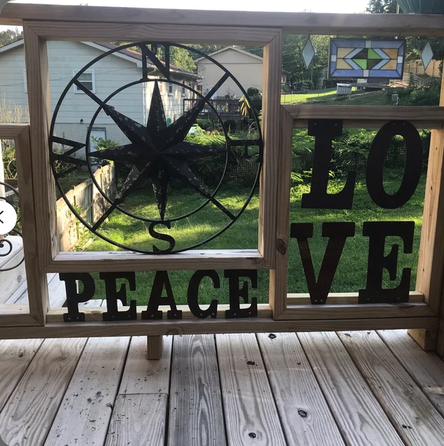 LoneTree Fab - Wholesale Craft Supplies - 4.5" Rustic Metal Letters, A-Z, 0-9, #,$,&6