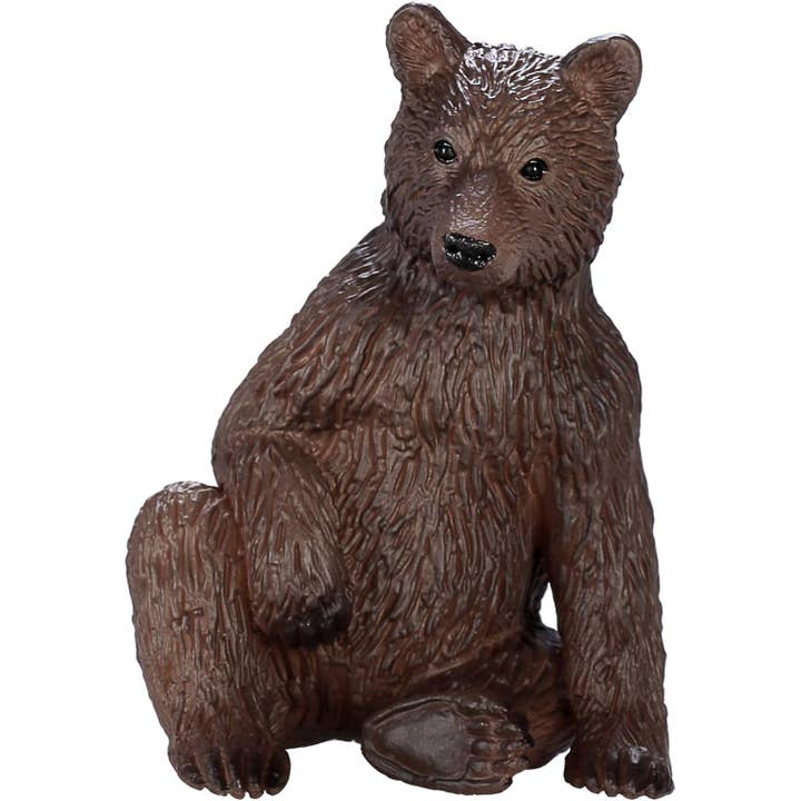 Mojo - Wholesale Figurine Toy - Kids - Mojo Grizzly Bear Cub Animal Figurine