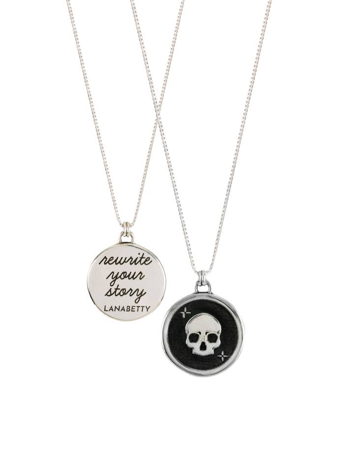 Mantra | Rewrite Your Story Ketting - 18" voor wholesale door LanaBetty