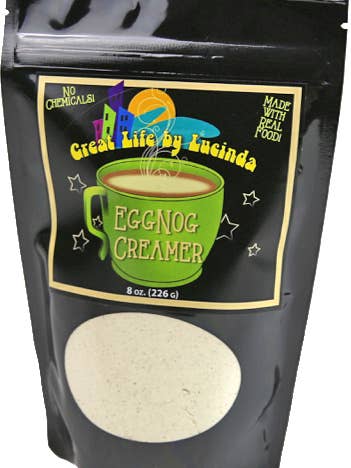 Lucinda's Eggnog Creamer for wholesale by Great Life By Lucinda