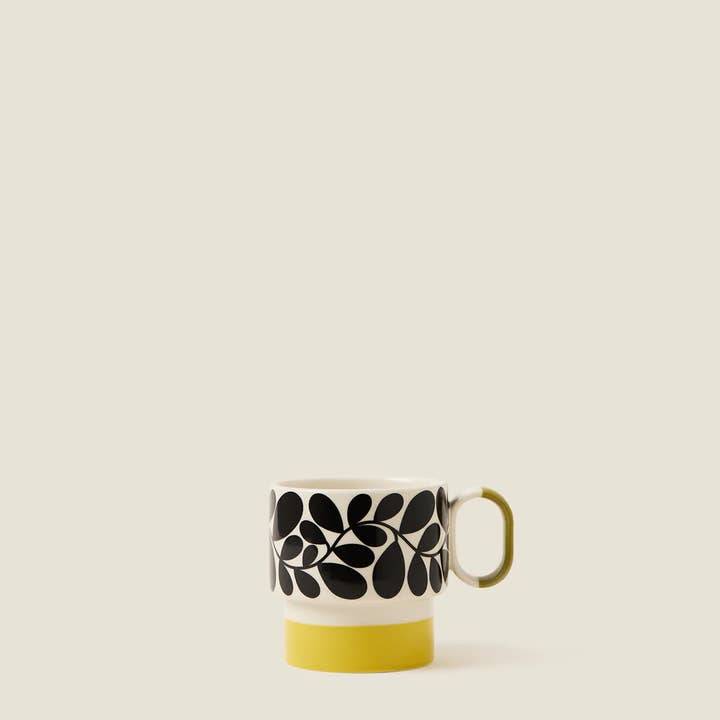 Mug Sycamore Stripe jaune – ORLA KIELY pour la vente par Orla Kiely