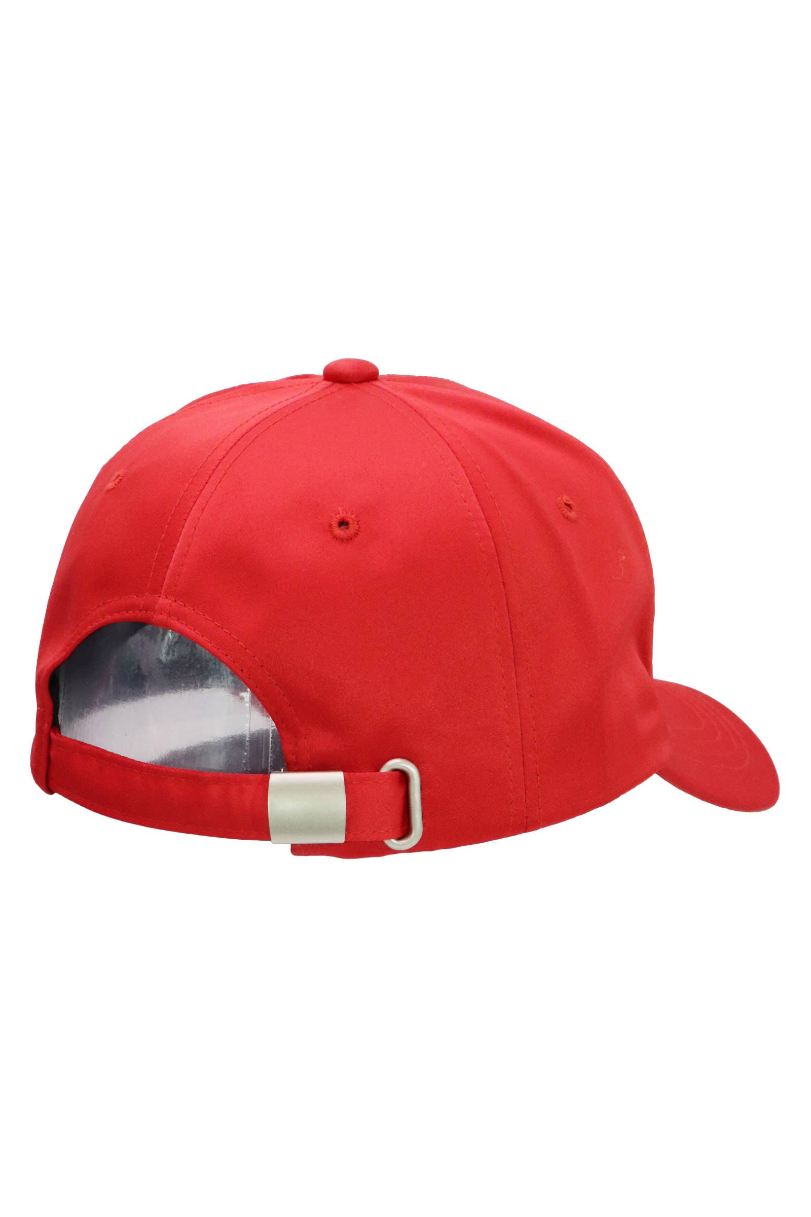 Cap Zone - Wholesale Baseball Cap - Unisex - Faux Silk Satin Strap Back Baseball Cap25