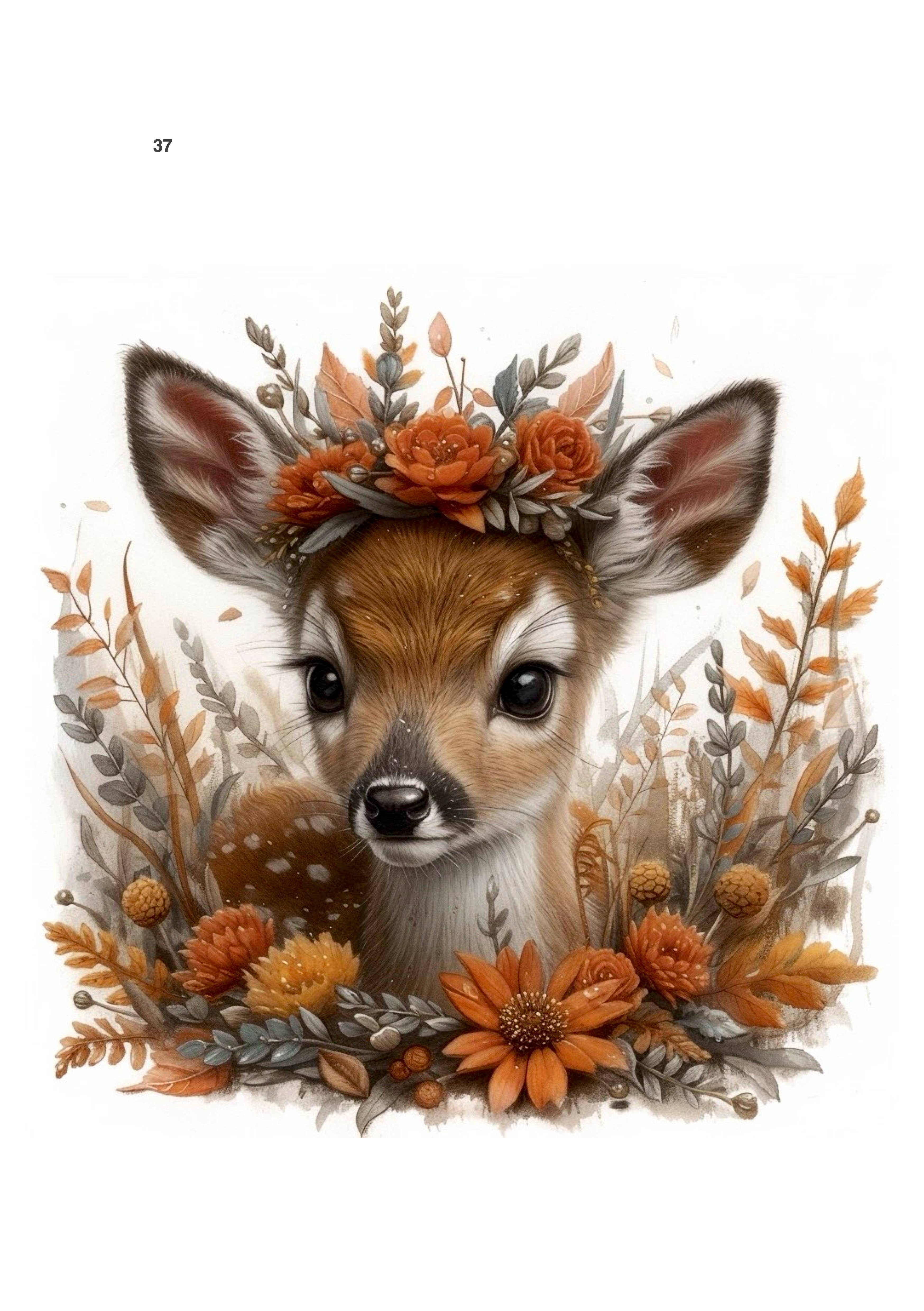 Chartabookbinder - Wholesale Art Print - Bambi0
