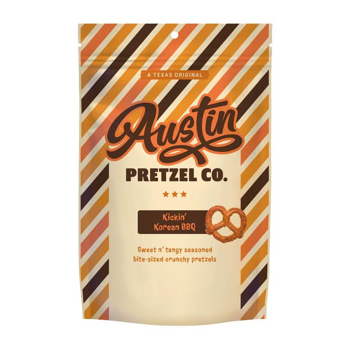 Kickin’ Korean BBQ 6oz for wholesale by Austin Pretzel Company