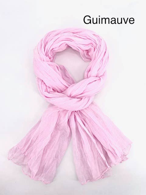 Maison Unik Accessoires - Wholesale Scarf - Unisex - Plain Cheche Scarf 100% Cotton - Unisex - 54 colors34