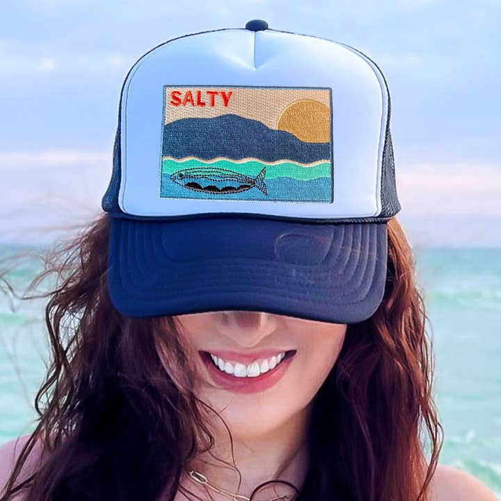 Spruce Seed - Wholesale Trucker Hat - Women's - Salty Sardine Patch Trucker Hat