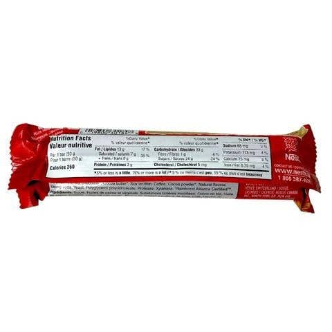 Echo Sales America - Wholesale Chocolate Bar - Nestle Coffee Crisp Double Double Chocolate Bars, 50g/1.8 oz., Case 24ct