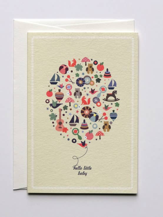 Hej lilla bebis födelsekort/barnkort för wholesale av Haferkorn & Sauerbrey