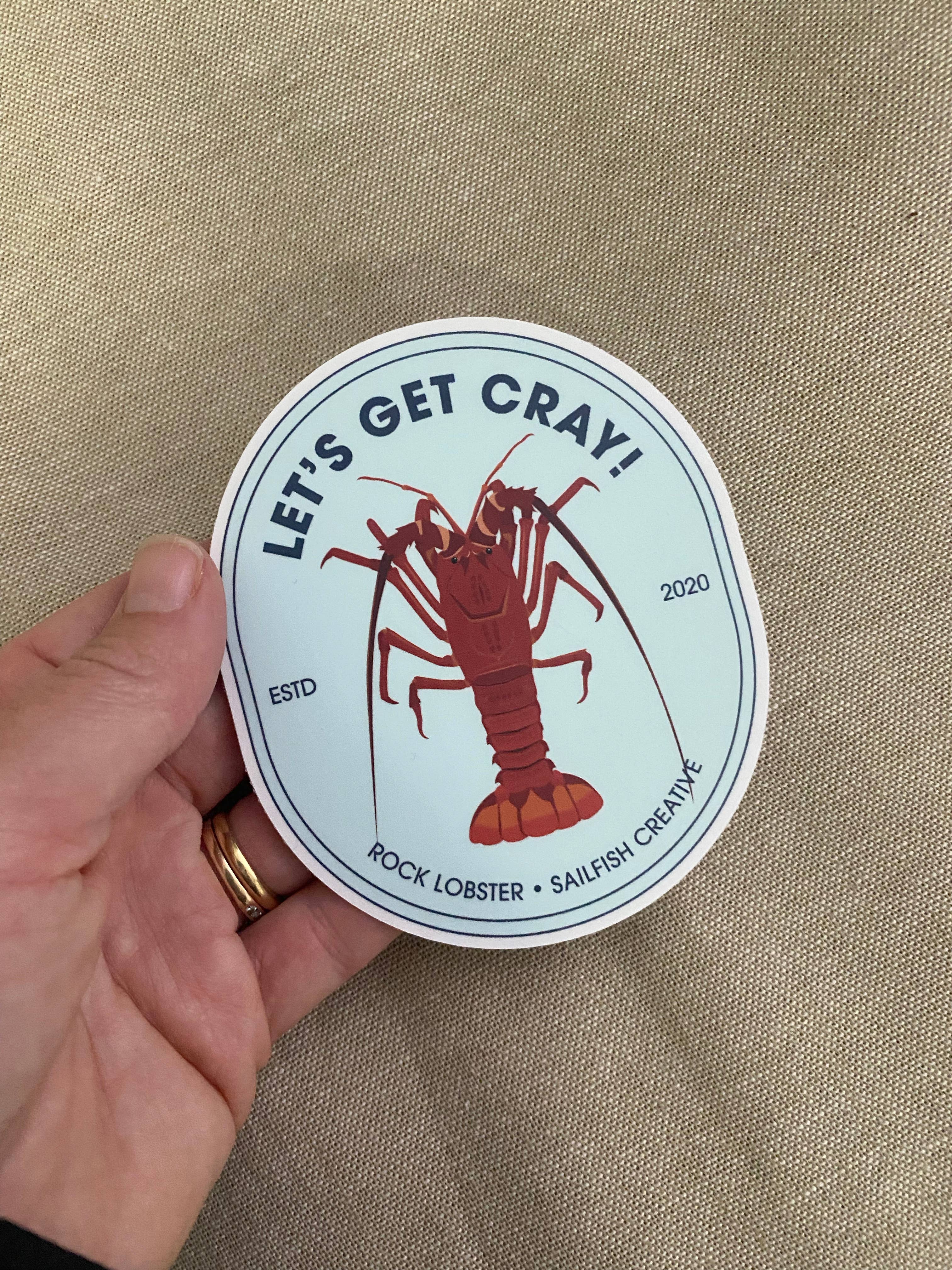 Sailfish Creative - Wholesale Sticker - Sticker - Crayfish Pun