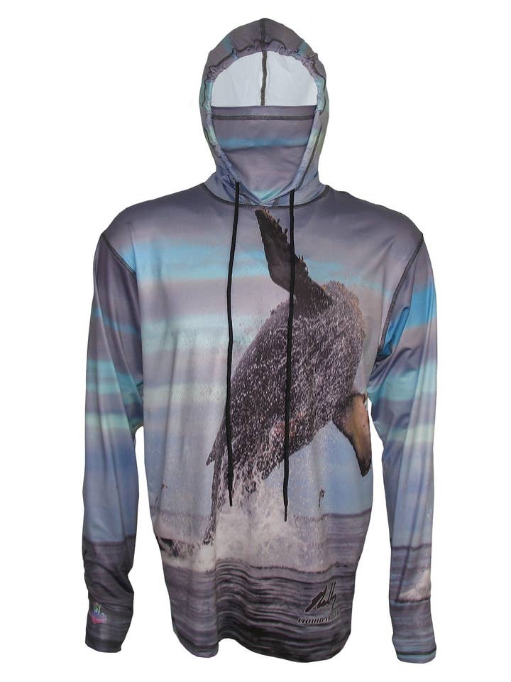 Leichter Kapuzenpullover mit Meeresgrafik, Breech für den Großhandel von Cognito Brands, Inc.