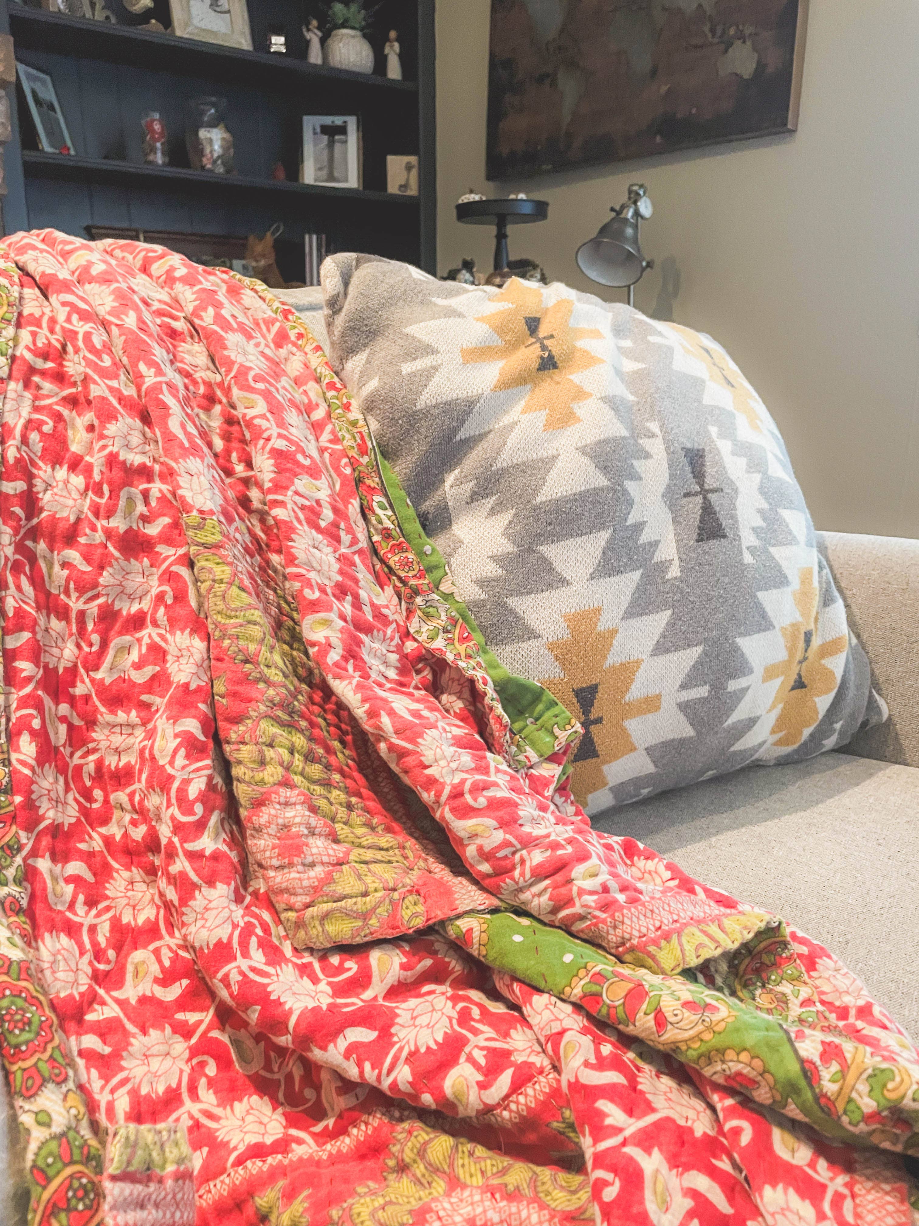 Asha Project - Wholesale Throw Blanket - Kantha Throw Blanket | Christmas7