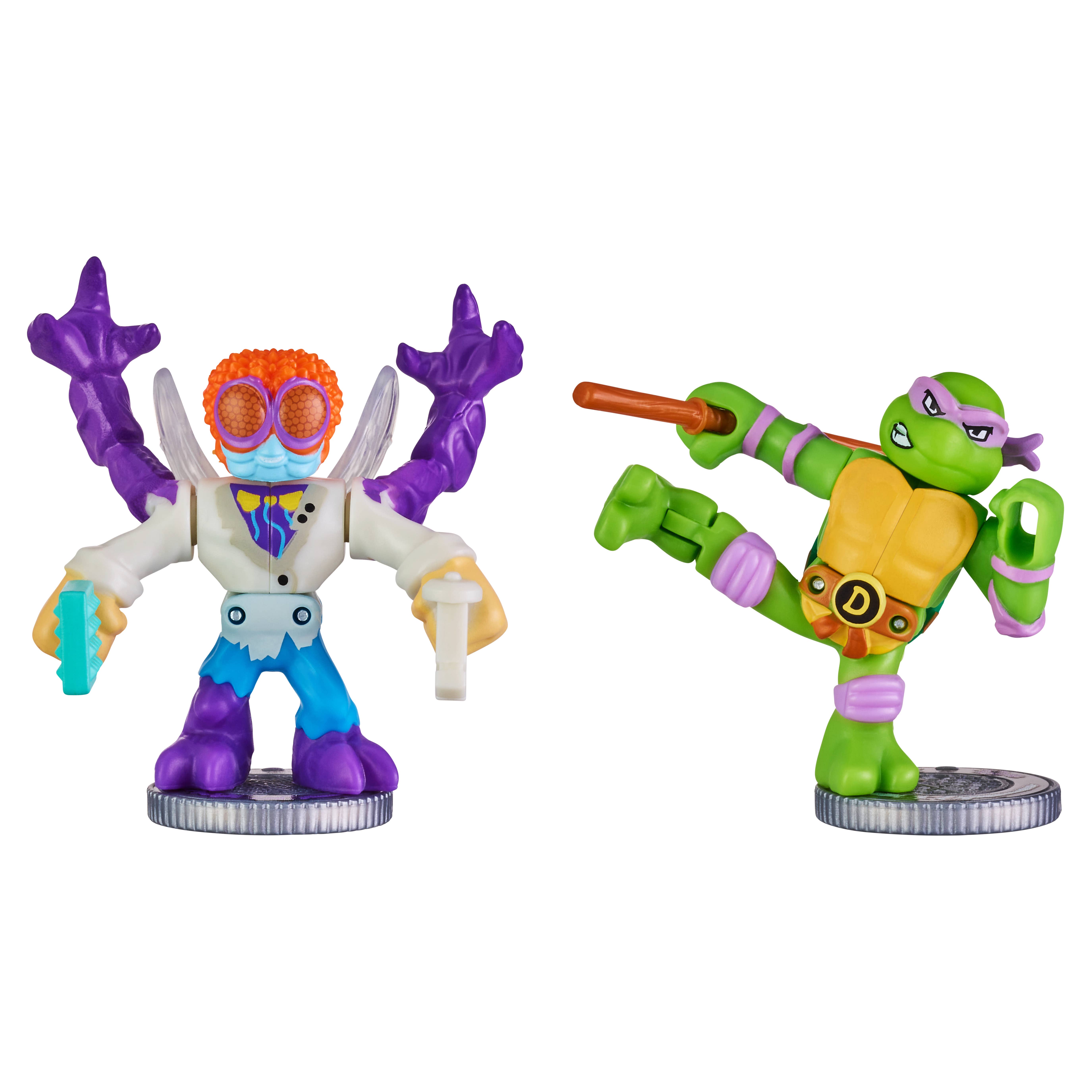 Toysmith - Wholesale Toy Set - Kids - Moose Toys Akedo Teenage Mutant Ninja Turtles Versus Pack1