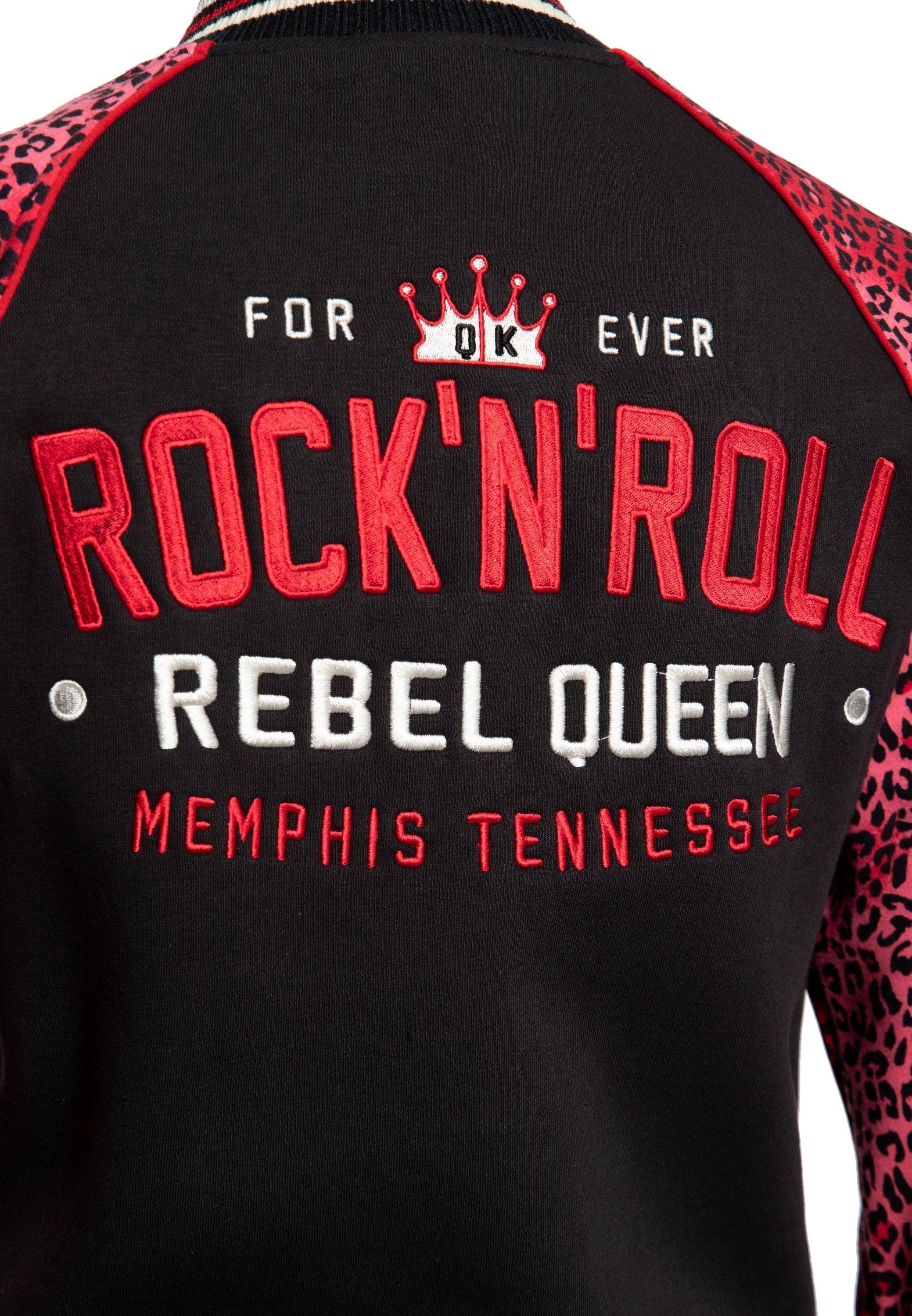 KING KEROSIN - Wholesale Varsity/Baseball Jacket - Women's - Rock and Roll Rebel Queen College Jacket9