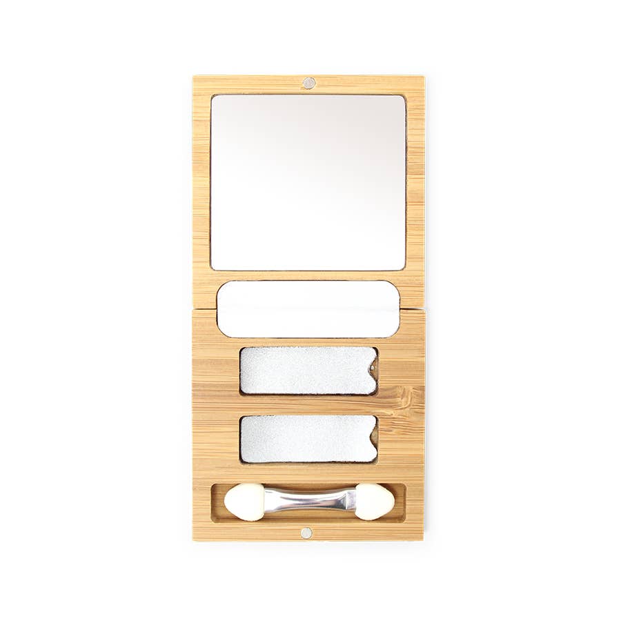 Zao Makeup – Engroshandel Øjenskyggepalette – ZAO Duo Bambusæske (tom+applikator)