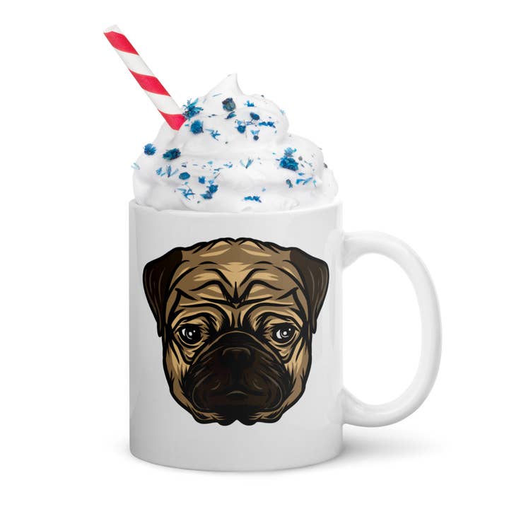 Club No-Kill 2027 Coffee Mugs - Wholesale Coffee Mug - Vinny the Pug Coffee Mugs 11