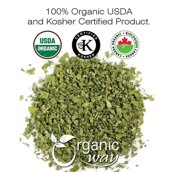 Organic Way LLC - Wholesale Health/Detox Tea - Organic Marshmallow Leaf (Whole)1