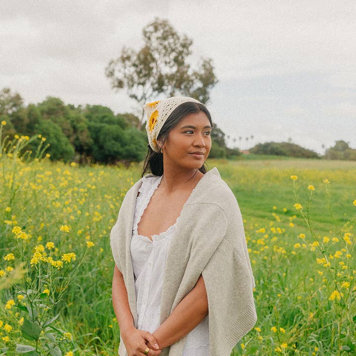 KAXI - Wholesale Bandana - Women's - KNITTED FARMERS MARKET BANDANA (2 PATTERNS)6