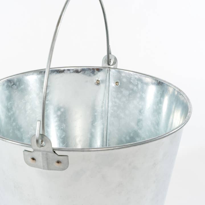 Portofino International Trading, USA - Wholesale Bucket/Pail - Metal Pail Bucket Silver - 1 Gallon7
