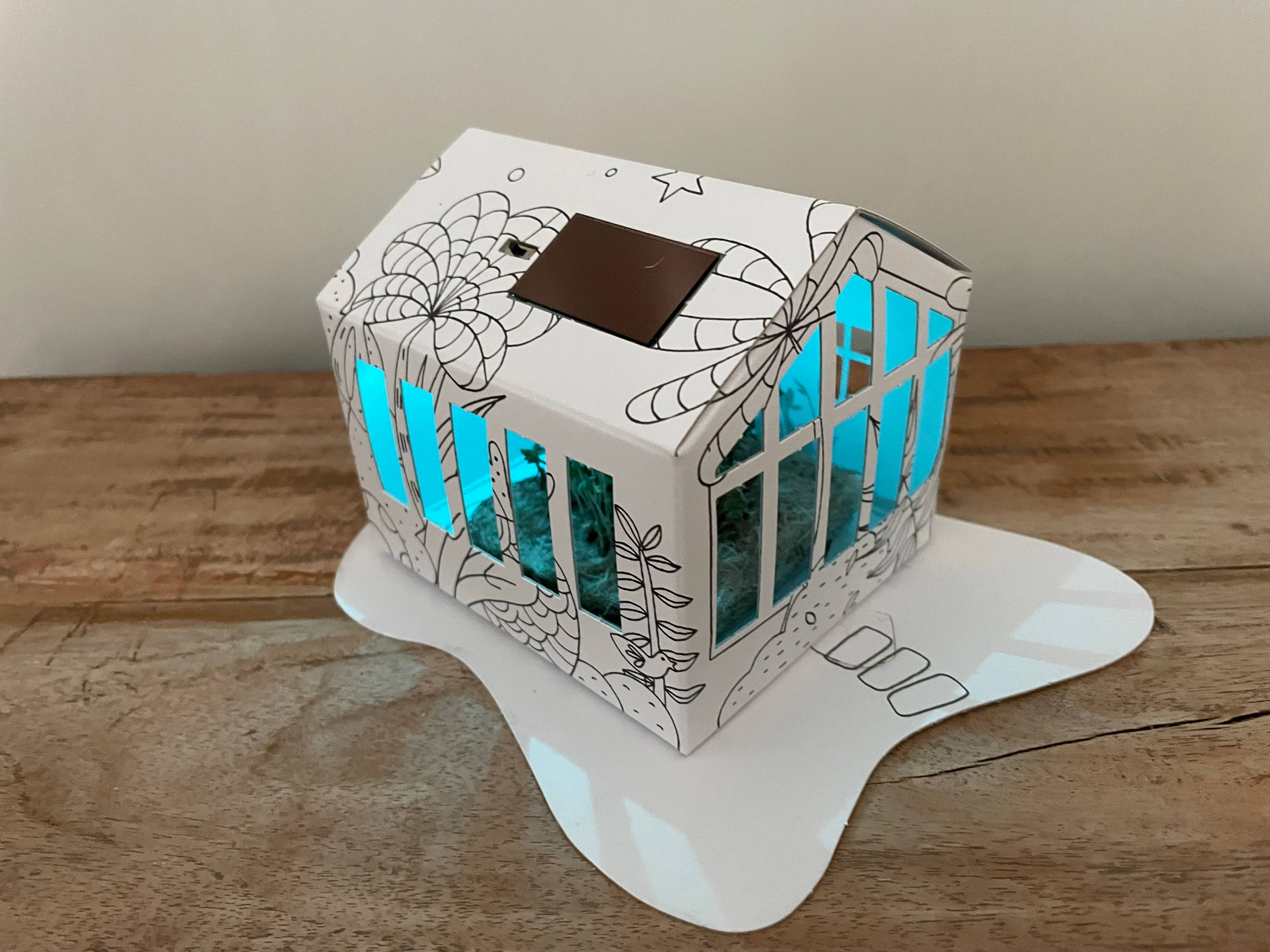 Litogami - Vente Kit de bricolage - Serre Solaire en Kit Casagami Greenhouse