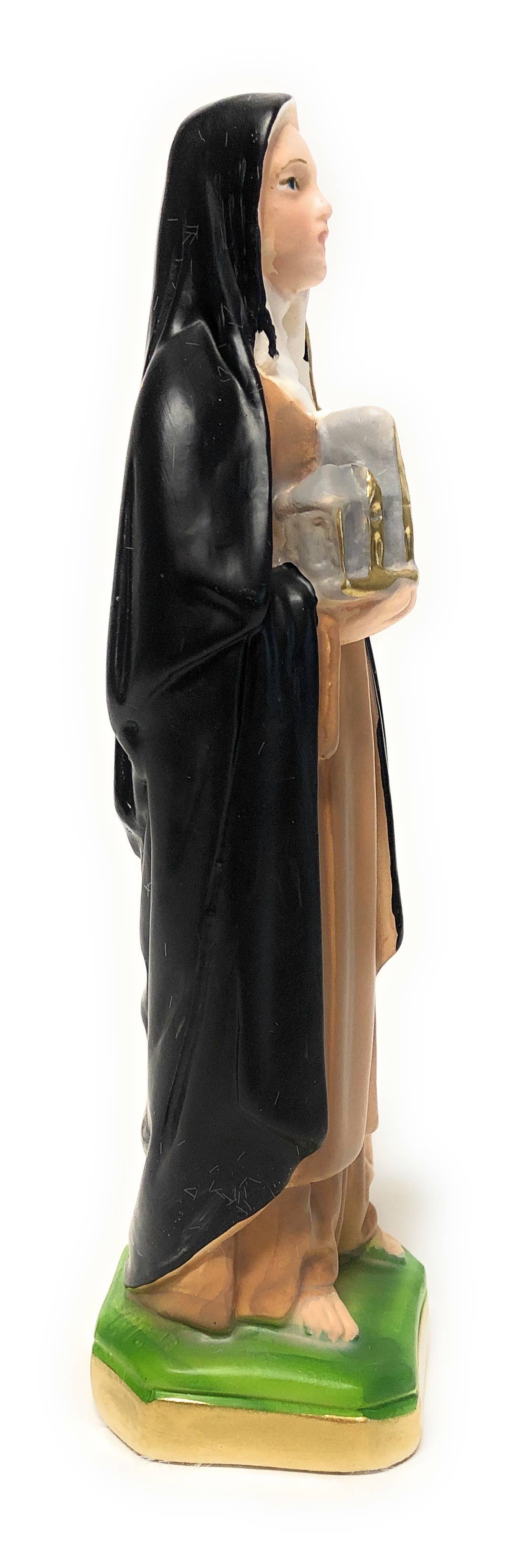 Costa Articoli Religiosi - Wholesale Decorative Figurine - Statue of Saint Bridget in plaster cm. 201