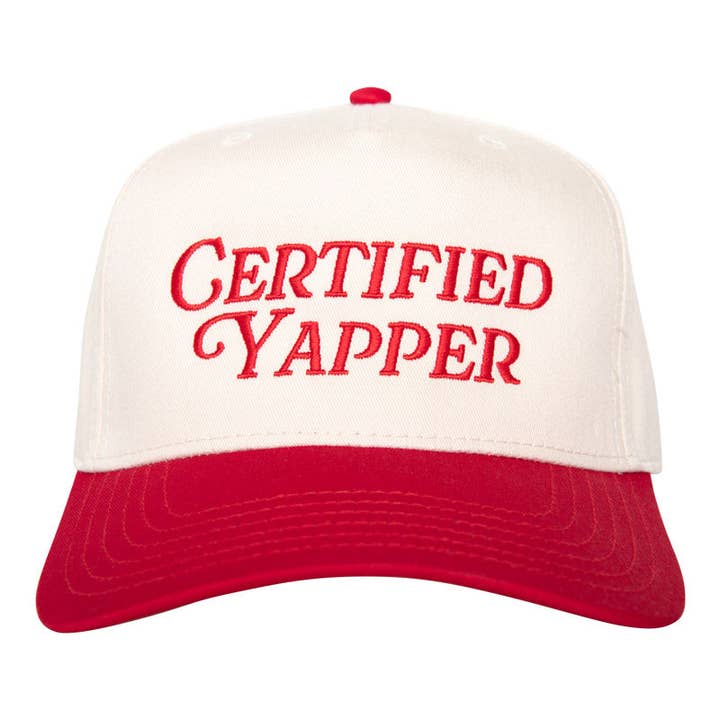 Katydid - Wholesale Trucker Hat - Women's - Certified Yapper Two-Toned Vintage Hat