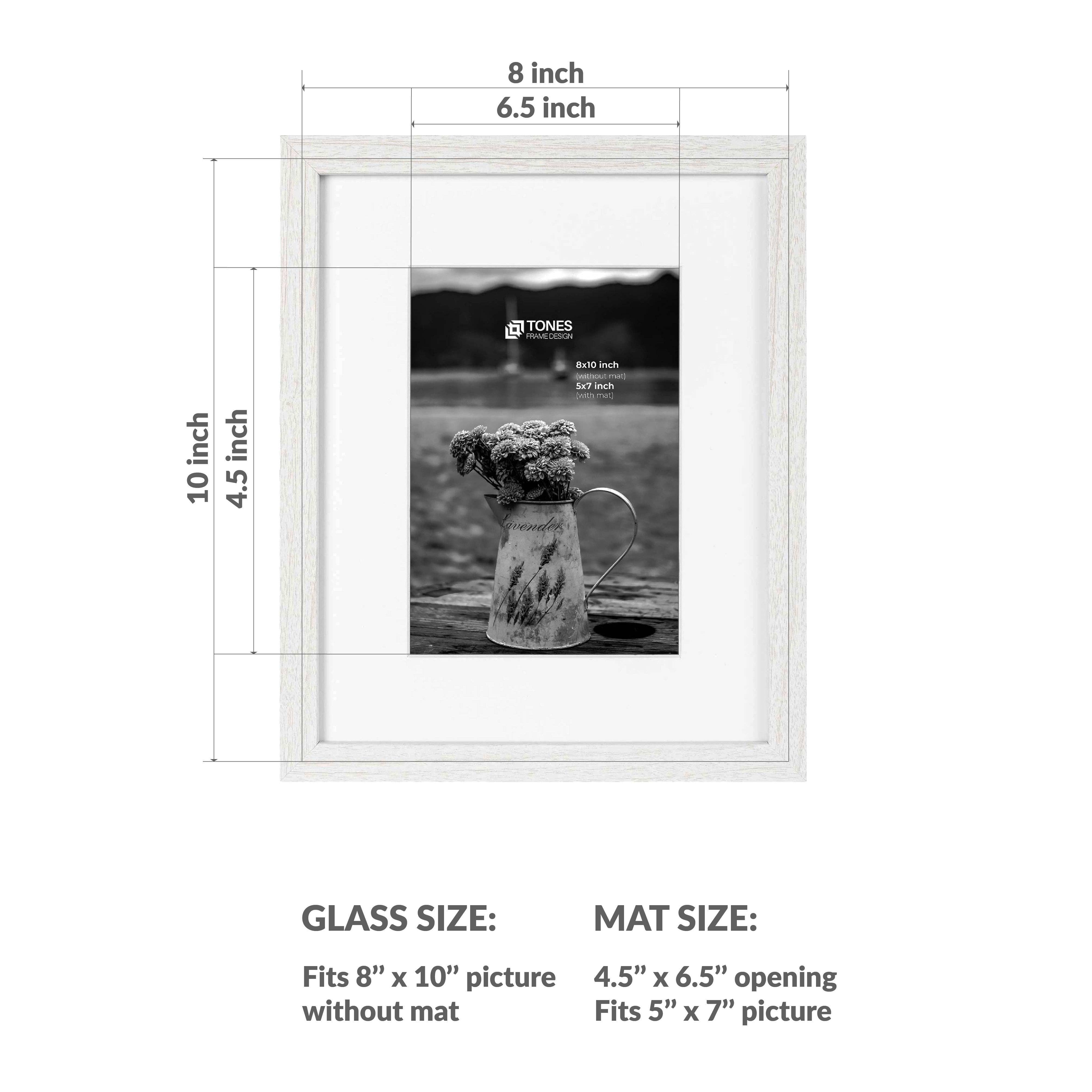 LivingTaste Home Inc - Wholesale Picture Frame - 8x10 Woodgrain Picture Frame, Set of 28