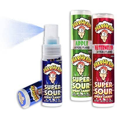 Shop The King - Wholesale Hard Candy - Warheads Sour Spray 24 Per Box3
