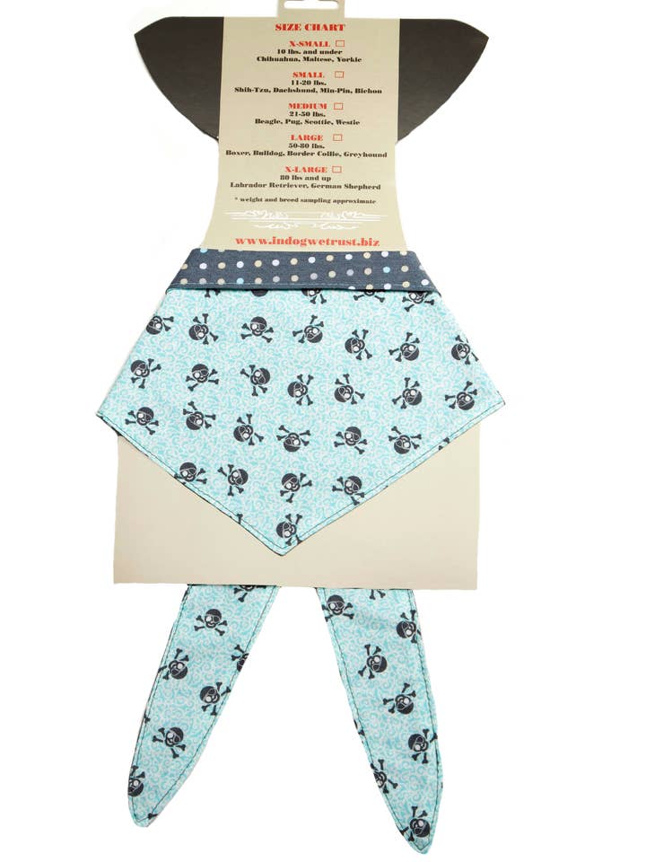 Piratenbande Bandana ID104 für den Großhandel von Bark n Bag