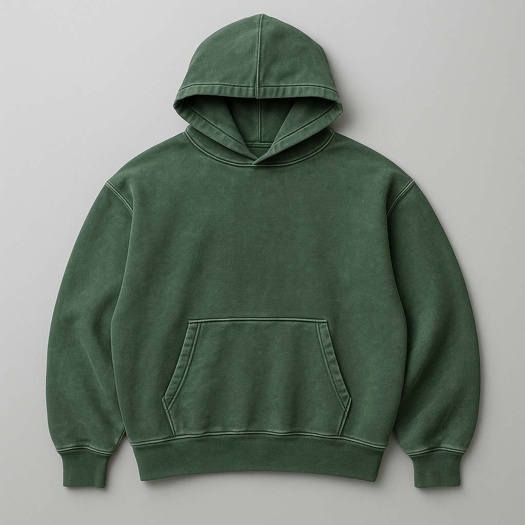 Factory Blanks - Wholesale Hoodie – Unisex - 500GSM Stone-Washed Boxy Hoodie – Luxe Oversized 2025 Fit9