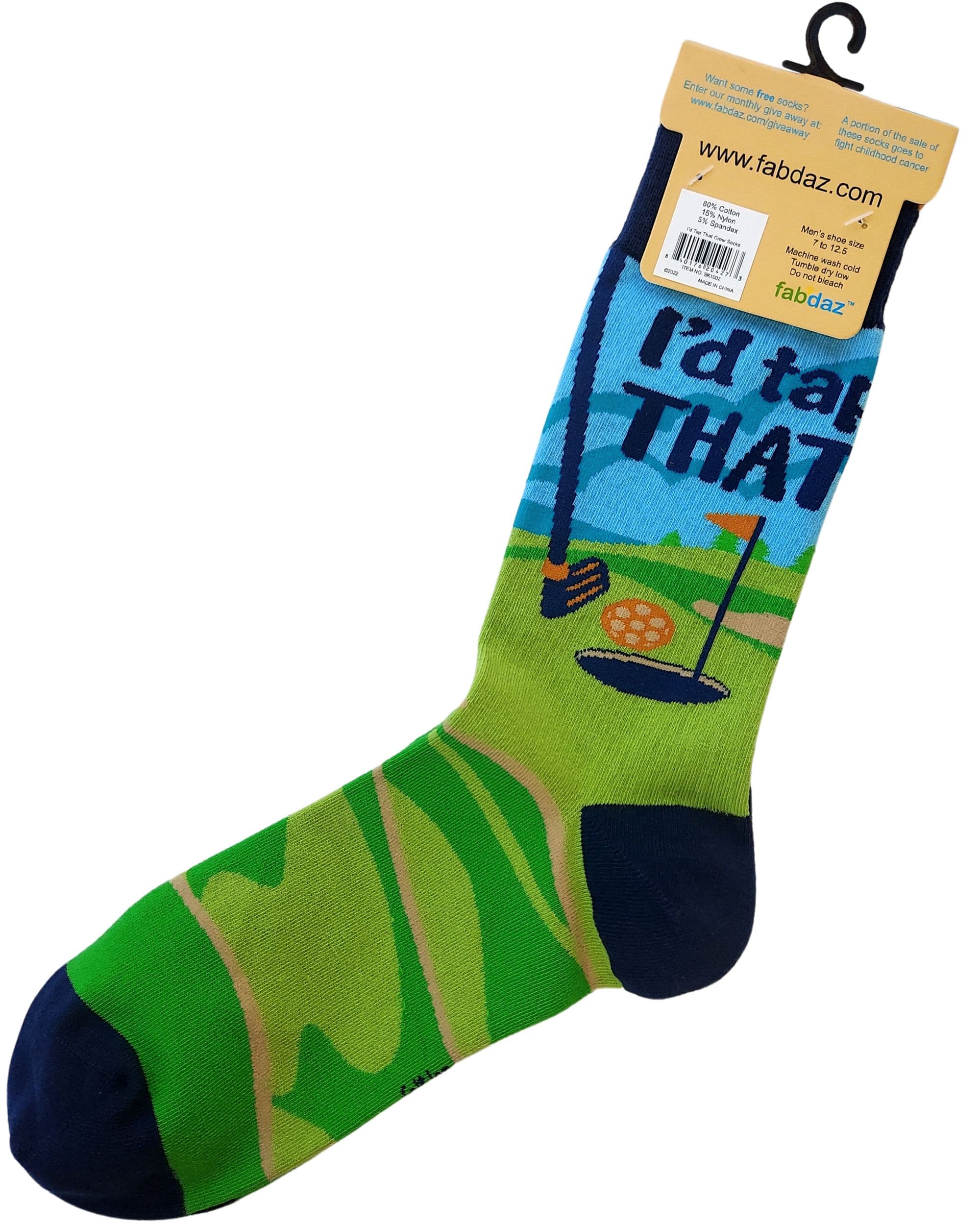 Fabdaz - Wholesale Socks - Men's - I'd Tap That Men's Novelty Crew Socks4