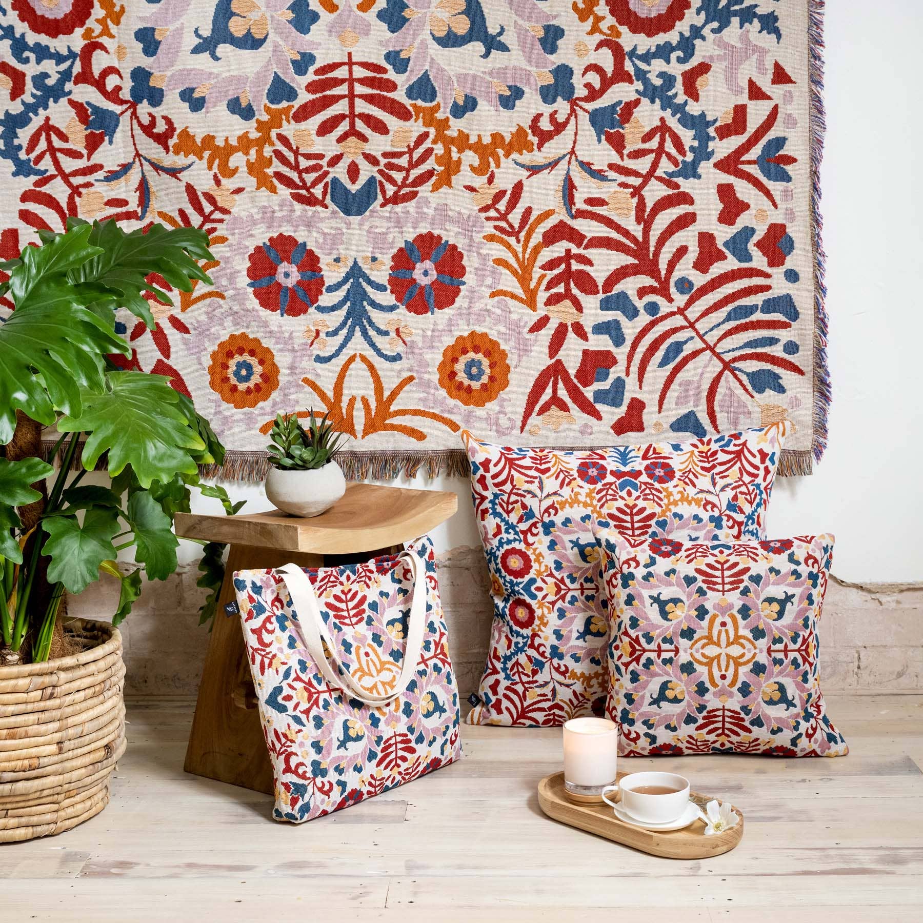 HENDEER - Vendita all'ingrosso Plaid - Tappeto/Telo da picnic intrecciato « A Day In The Life »7