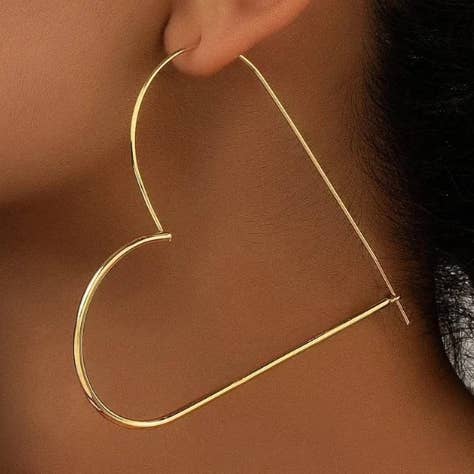 Brincos WS-Heart por atacado de 3Souls Company